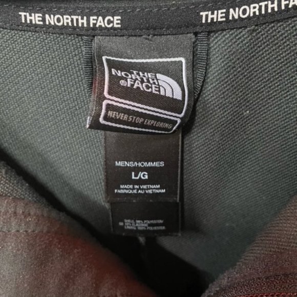 The NORTH FACE Mens Soft Shell Black Jacket - SZ:L - 1/4 Zipper - Picture 3 of 5